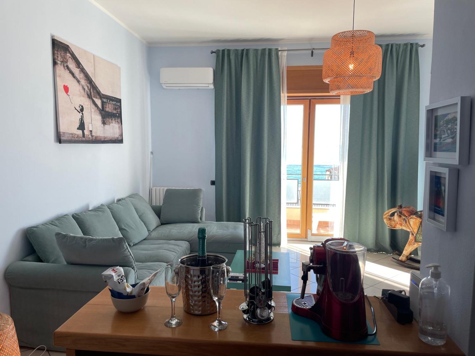 Apartament Sea4Usalerno Seafront Zewnętrze zdjęcie